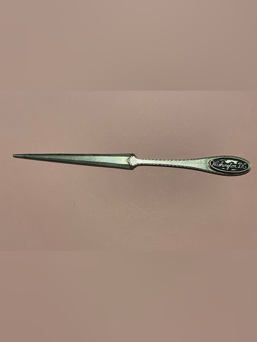 Vintage Washington D.C. Metal Letter Opener #9839